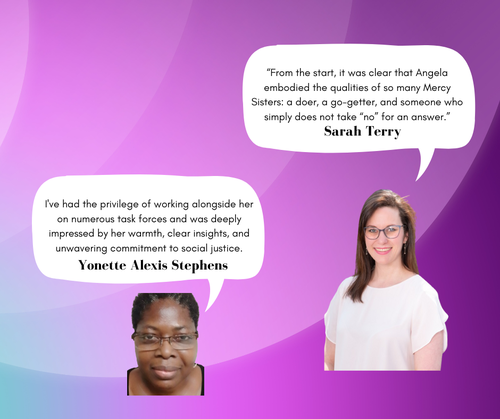 MELF Fellows pay tribute to Sr Angela Reed RSM 